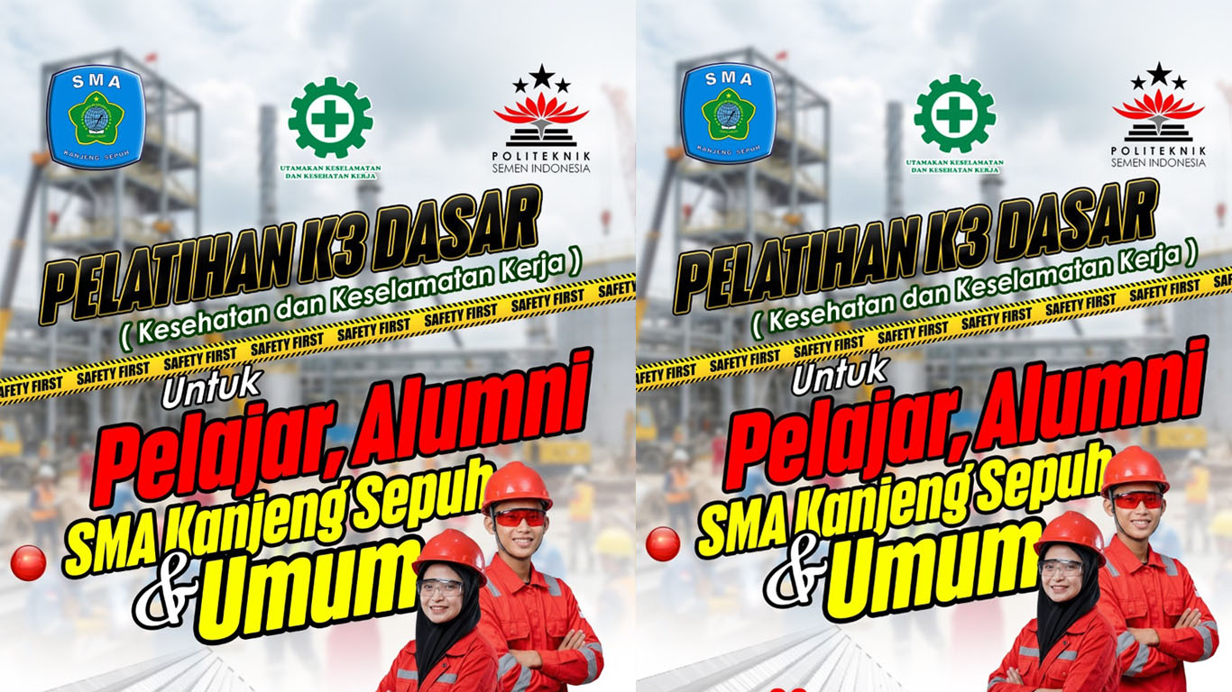 Siapkan Lulusan Siap Kerja, SMA Kanjeng Sepuh Sidayu Gelar Pelatihan K3 Dasar